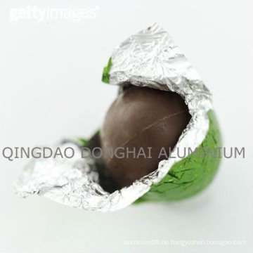Schokoladen-Aluminiumfolienverpackung